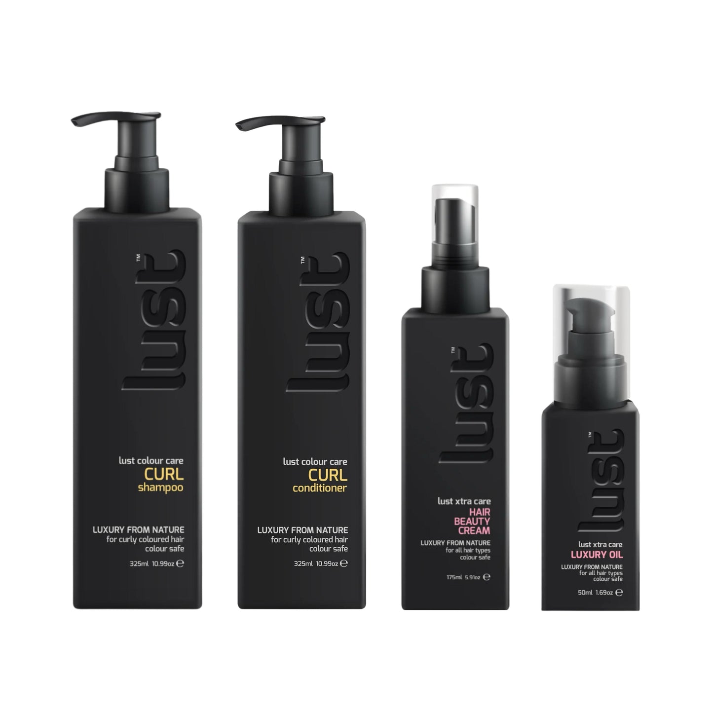 Curl Pack + Luxury Oil + Hair Beauty Cream