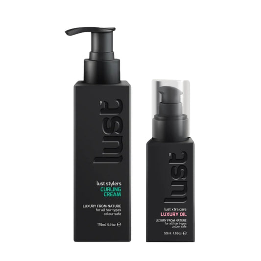 Curl Glow Pack: Luxury Oil + Curling Cream