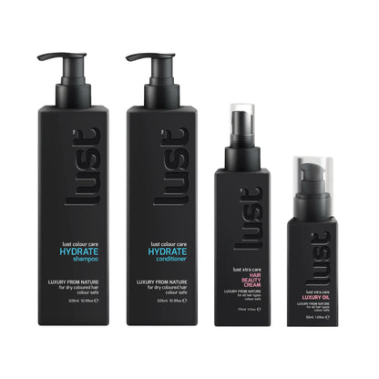 Hydrate Pack + Luxury Oil + Hair Beauty Cream