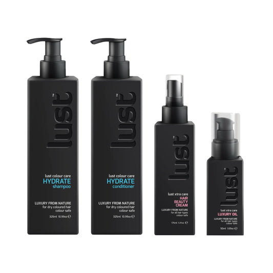 Hydrate Pack + Luxury Oil + Hair Beauty Cream